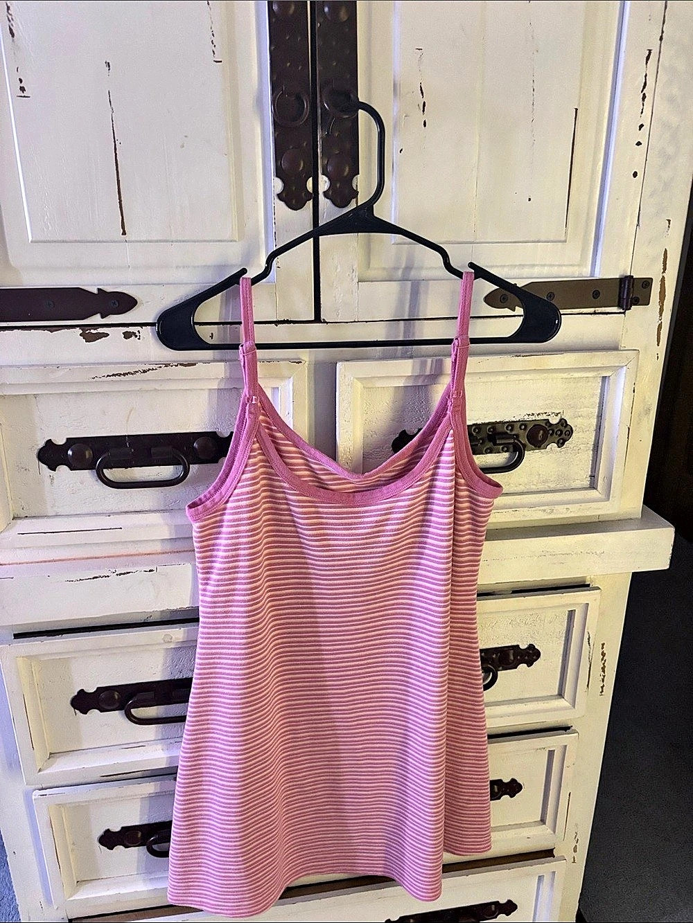Striped dress in Pink & White Like New